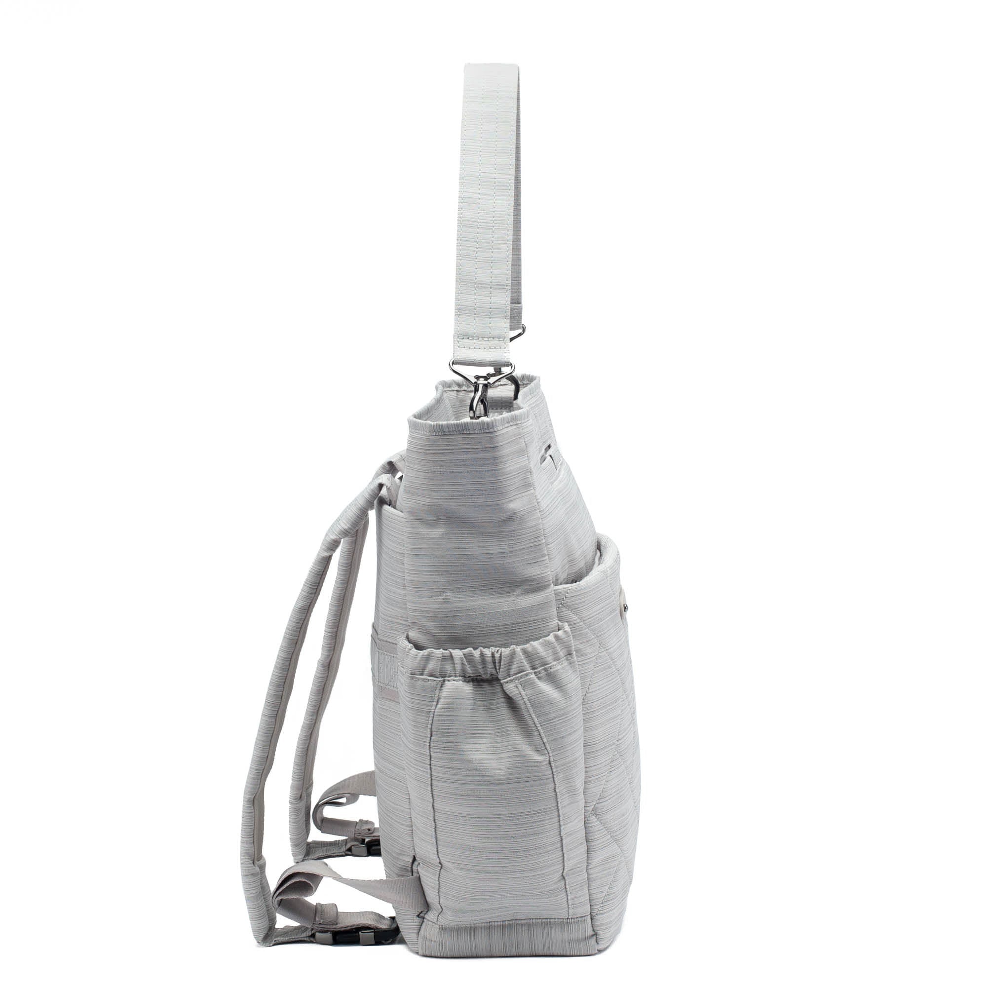 Symphony Convertible Tote Bag - BRUSHED SILVER - Symphony_BrushedSilver_03